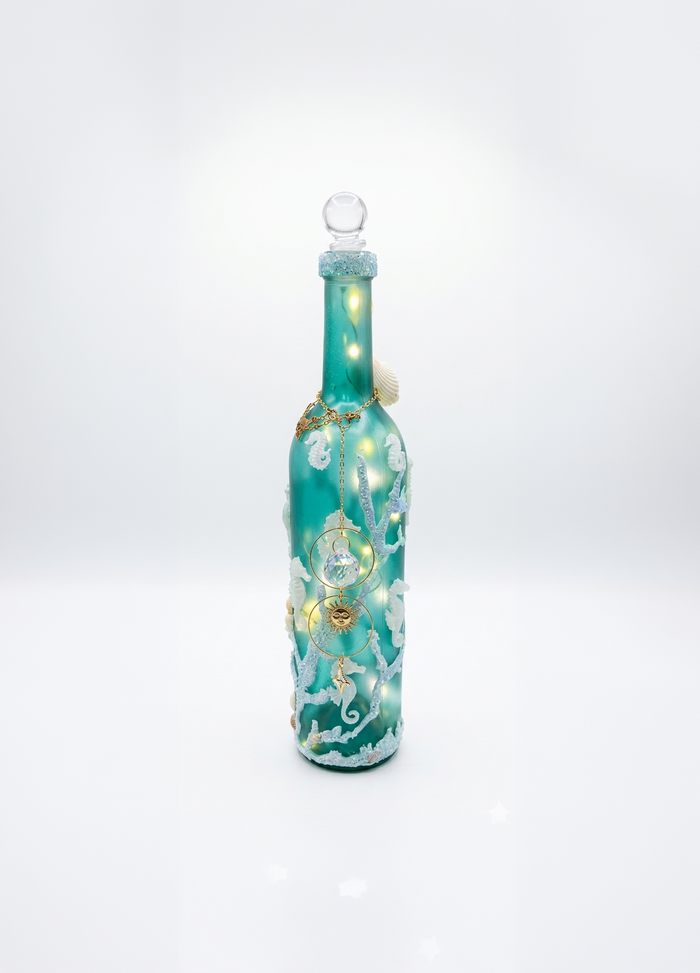Decoupage Glass Bottles