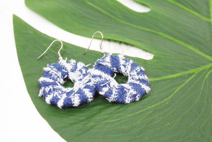 Blue Hands Shibori